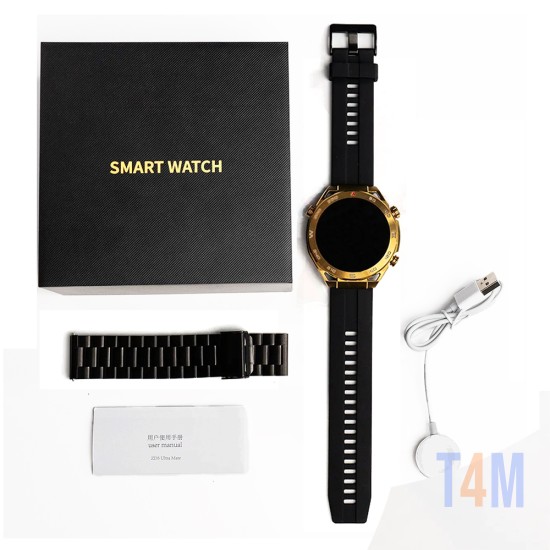 Smartwatch Zordai ZD5 Ultra Mate 1.5" (Versão para Chamada) Dourado